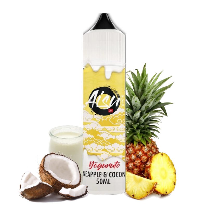 Eliquide Pineapple & Coconut Aisu Yoguruto de Zap! Juice 50 ml Eliquide Pineapple & Coconut Aisu Yoguruto de Zap! Juice 50 ml