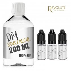 Pack DIY Revloute 100% VG 200 ml 3 mg/ml