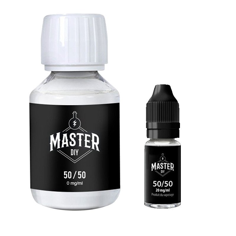 Pack Base 50/50 Master DIY 2mg/ml 100ml Pack Base 50/50 Master DIY 2mg/ml 100ml