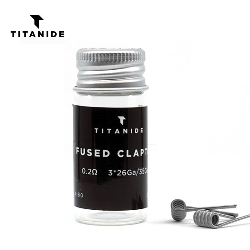 Coils Fused Clapton Ni80 Titanide Coils Fused Clapton Ni80 Titanide