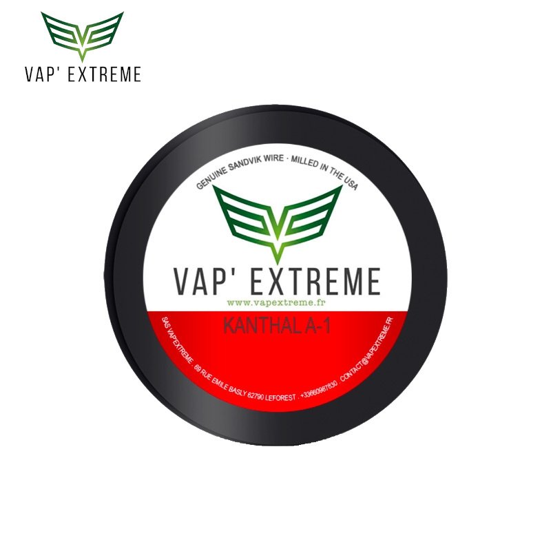 Fil résistif Kanthal A1 Vap'Extreme en 22/24/26/28/36 Ga Fil résistif Kanthal A1 Vap'Extreme en 22/24/26/28/36 Ga