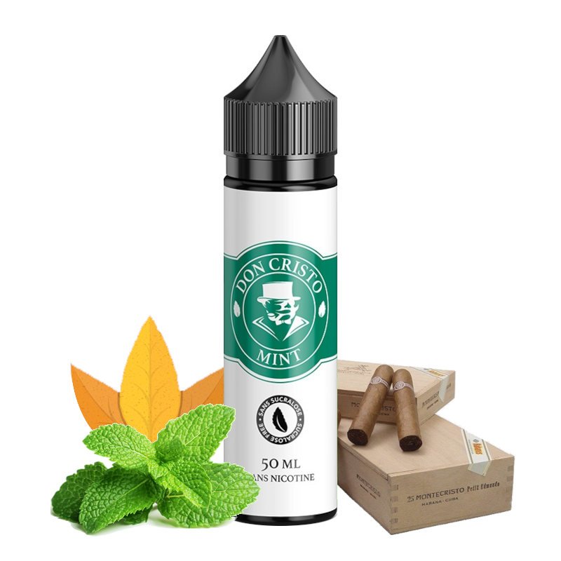 E-liquide Don Cristo Mint 0% sucralose PGVG Labs 50 ml E-liquide Don Cristo Mint 0% sucralose PGVG Labs 50 ml