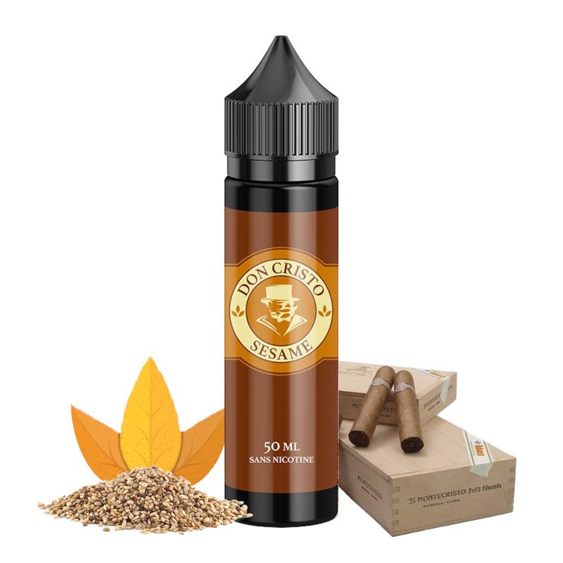 E-liquide Don Cristo Sésame PGVG Labs 50 ml E-liquide Don Cristo Sésame PGVG Labs 50 ml