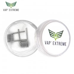 Coils préfabriqués Fused Clapton NI90 Vap'Extreme