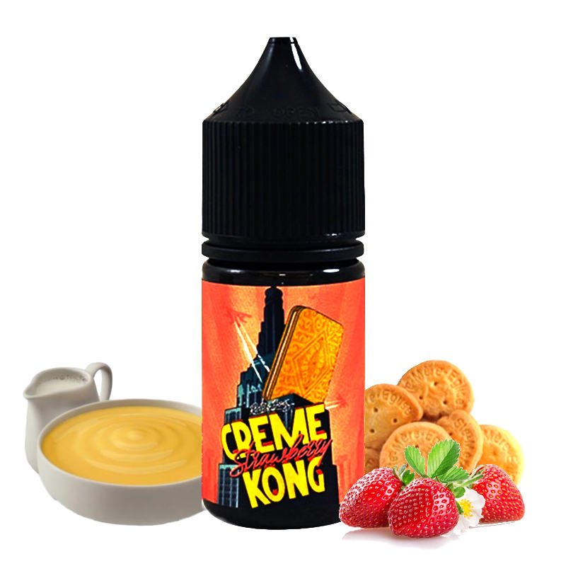 Arôme concentré Creme Kong Strawberry Joe's Juice 30 ml Arôme concentré Creme Kong Strawberry Joe's Juice 30 ml