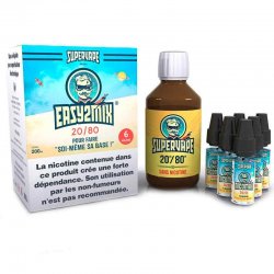 Pack DIY EASY2MIX 20/80 Supervape 6 mg/ml