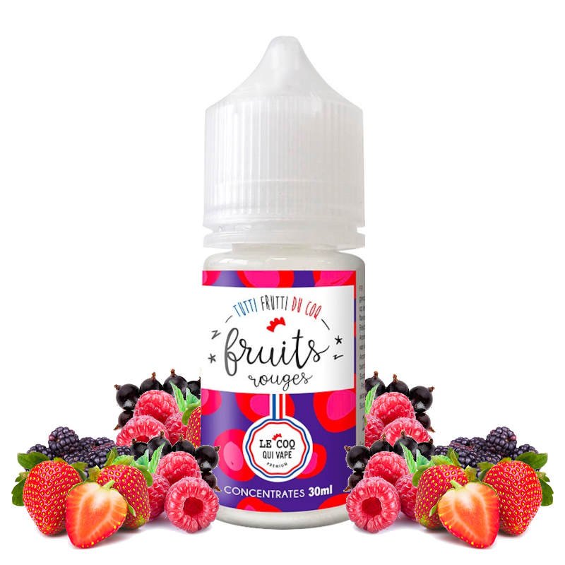 Arôme concentré Fruits Rouges Le Coq Qui Vape 30 ml