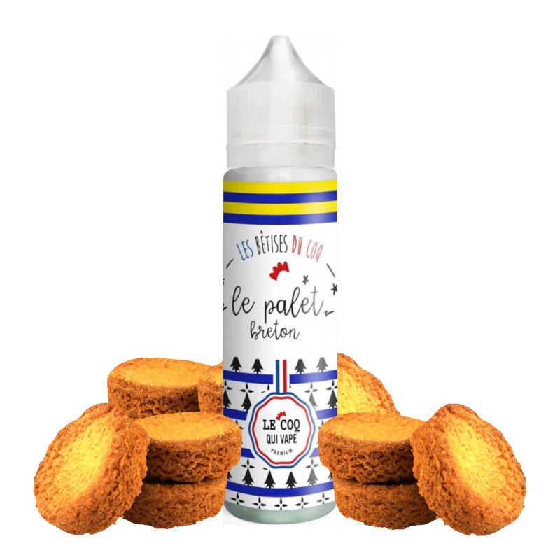 Eliquide Le Palet Breton Le coq qui vape 50 ml