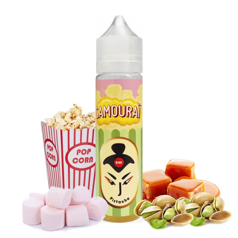Eliquide Samouraï Pistache (EDO) Le coq qui vape 50 ml Eliquide Samouraï Pistache (EDO) Le coq qui vape 50 ml