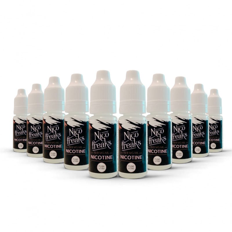 Pack 10 boosters de nicotine Nico Freaks Pack 10 boosters de nicotine Nico Freaks