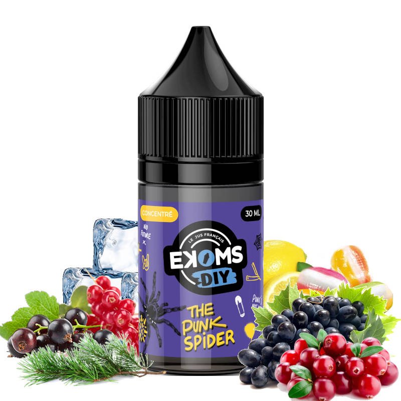 Arôme concentré The Punk Spider Ekoms 30ml Arôme concentré The Punk Spider Ekoms 30ml