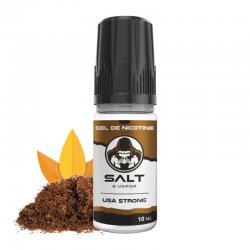 Eliquide sels de nicotine USA Strong Salt E-Vapor 10 ml