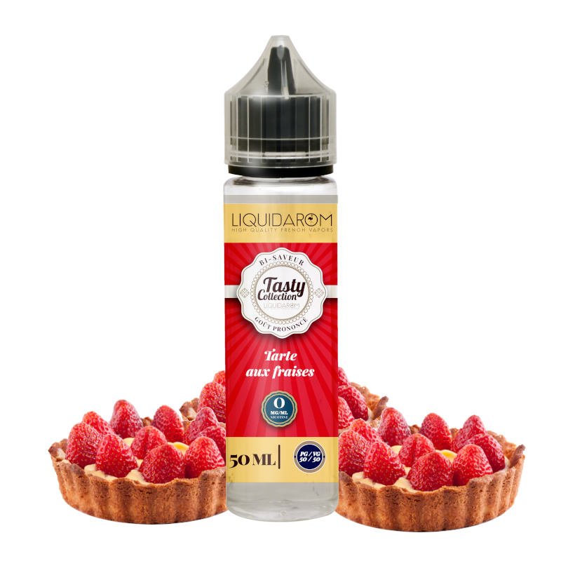 Eliquide Tarte aux fraises Tasty Collection 50 ml