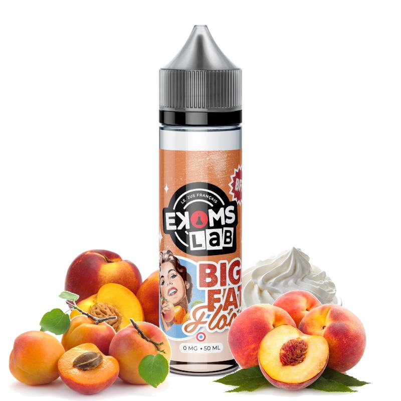 E-liquide Big Fat Flood Ekoms Lab 50ml E-liquide Big Fat Flood Ekoms Lab 50ml