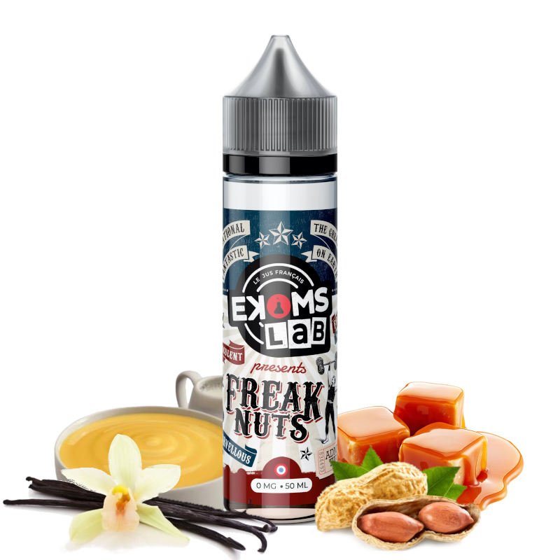 Eliquide Freaknuts Ekoms Lab 50 ml Eliquide Freaknuts Ekoms Lab 50 ml