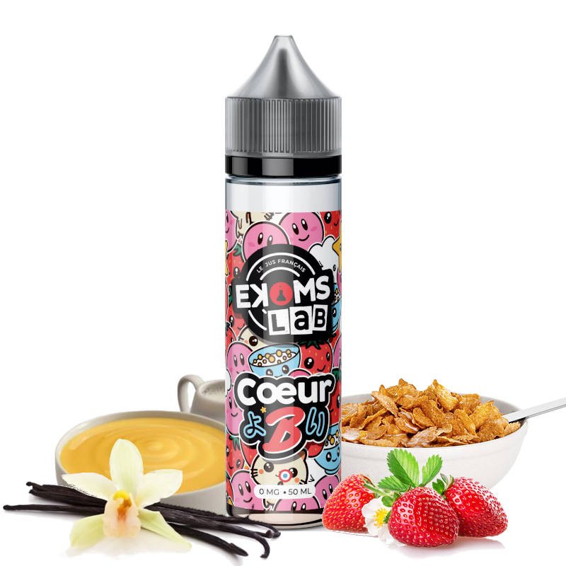 ELiquide Coeur B Ekoms Lab 50 ml ELiquide Coeur B Ekoms Lab 50 ml