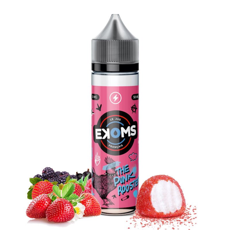 Eliquide The Punk Rooster Ekoms 50 ml Eliquide The Punk Rooster Ekoms 50 ml