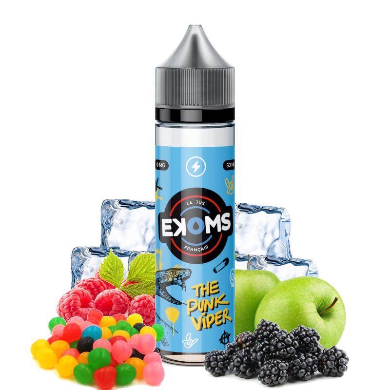 Eliquide The Punk Viper Ekoms 50 ml Eliquide The Punk Viper Ekoms 50 ml
