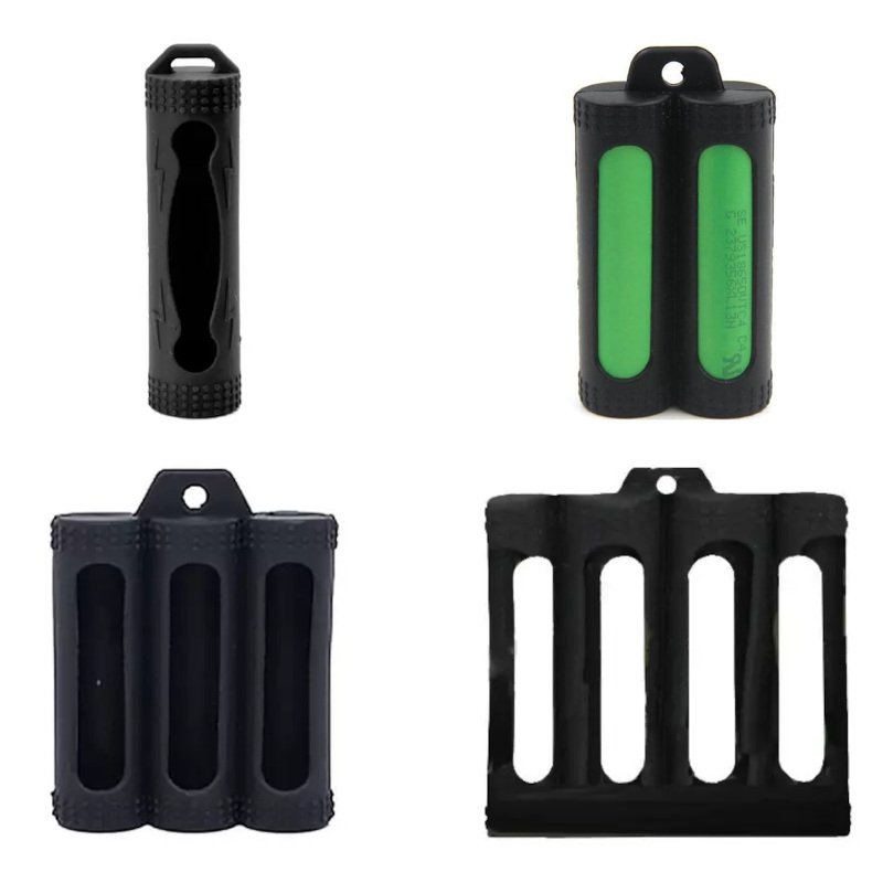 Housse silicone accu 18650 Housse silicone accu 18650