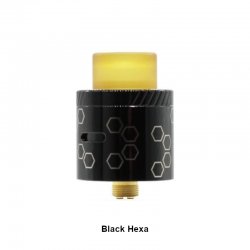 Leto RDA 24 mm Gravure Edition Black Hexa Titanide