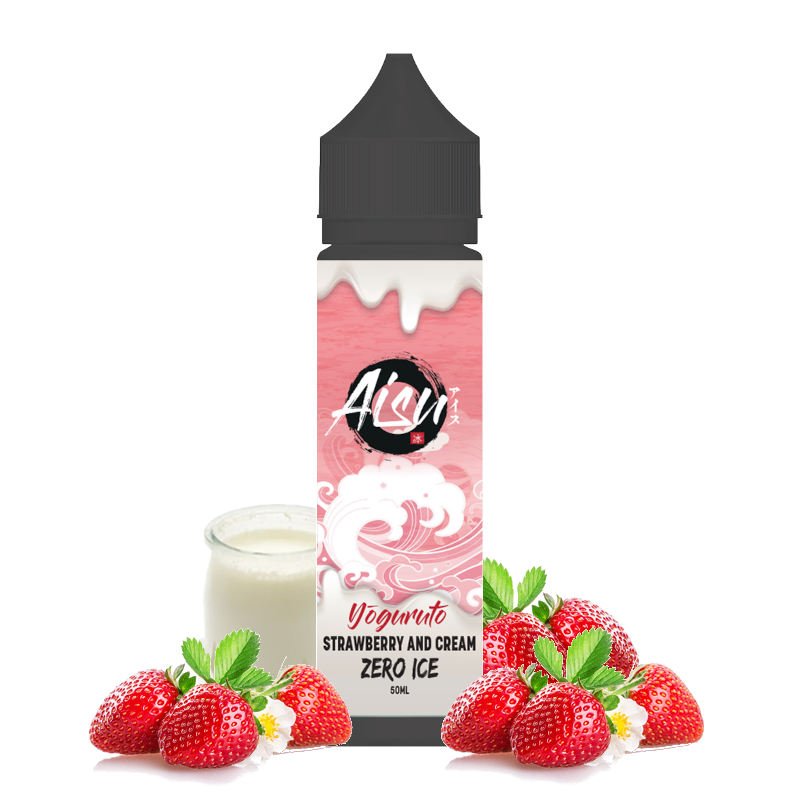 Eliquide Strawberry & Cream Zéro Ice Aisu Yoguruto de Zap! Juice 50 ml