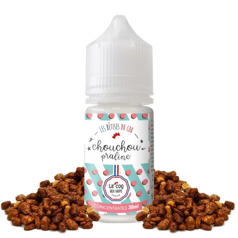 Arôme concentré Chouchou Praline Le Coq Qui Vape Arôme concentré Chouchou Praline Le Coq Qui Vape