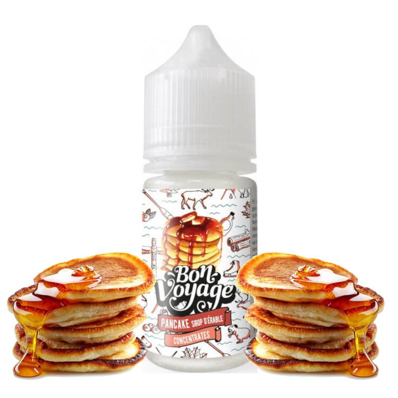 Arôme concentré Pancake sirop d'érable Bon Voyage 30 ml Arôme concentré Pancake sirop d'érable Bon Voyage 30 ml