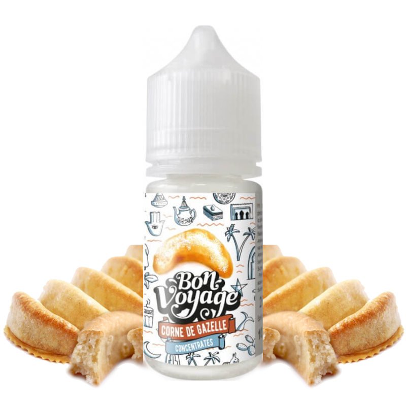 Arôme concentré Corne de Gazelle Bon Voyage 30 ml Arôme concentré Corne de Gazelle Bon Voyage 30 ml