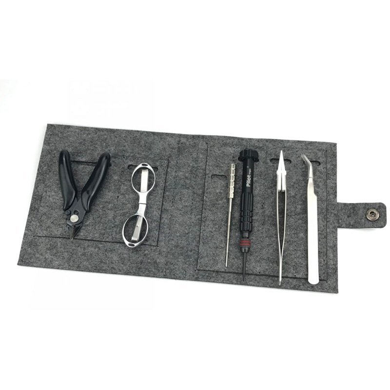 Mini tool kit Pilot Vape 6 outils pour reconstructible Mini tool kit Pilot Vape 6 outils pour reconstructible