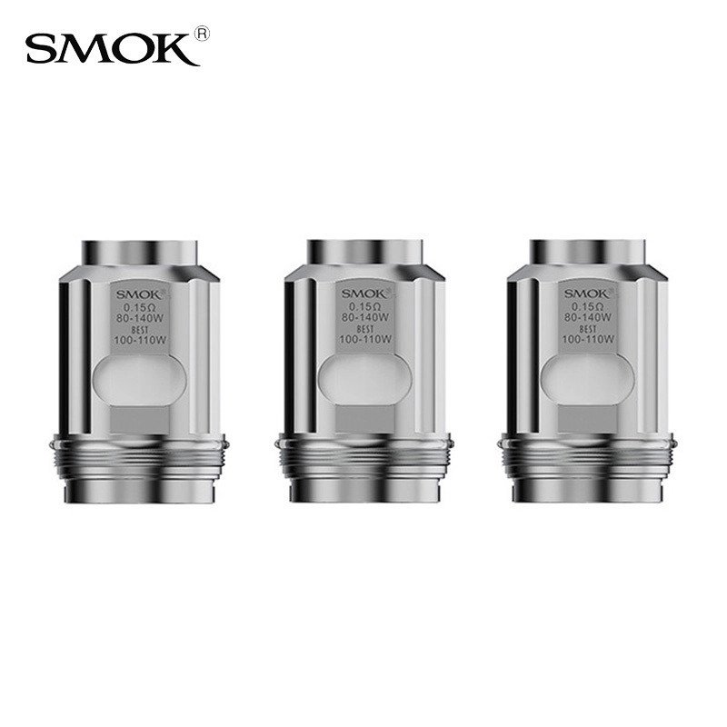 Résistances TFV18 Dual Mesh de 0.15 ohm à utiliser entre 80 et 140 watts