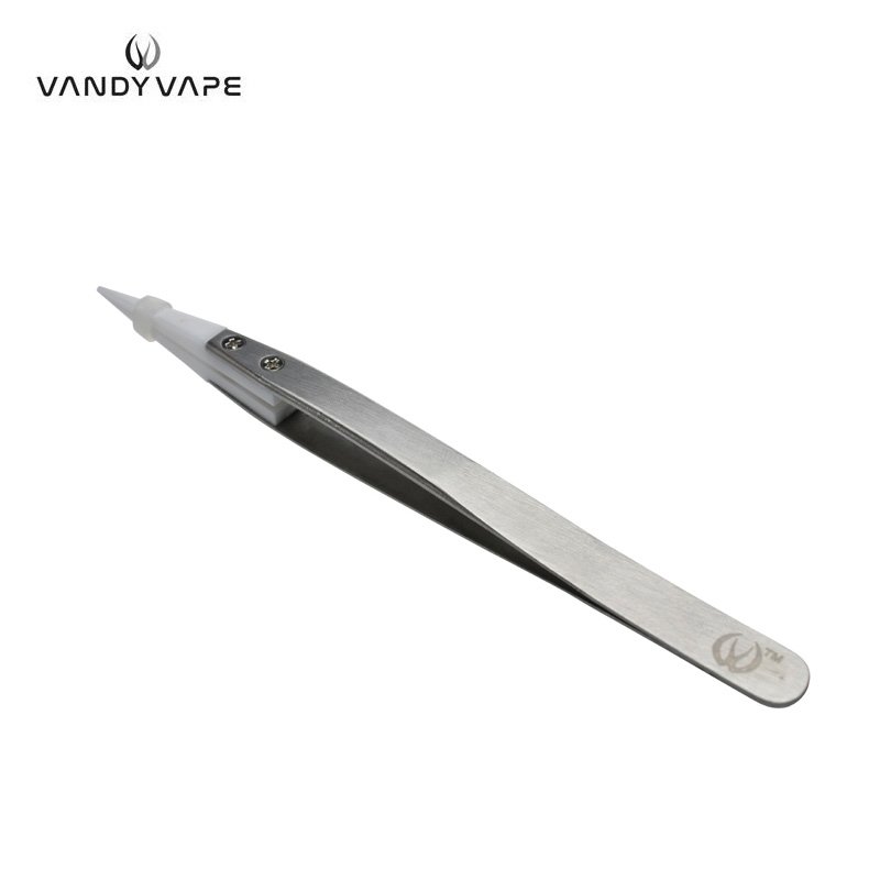 Pince droite à tête céramique Vandy Vape Pince droite à tête céramique Vandy Vape