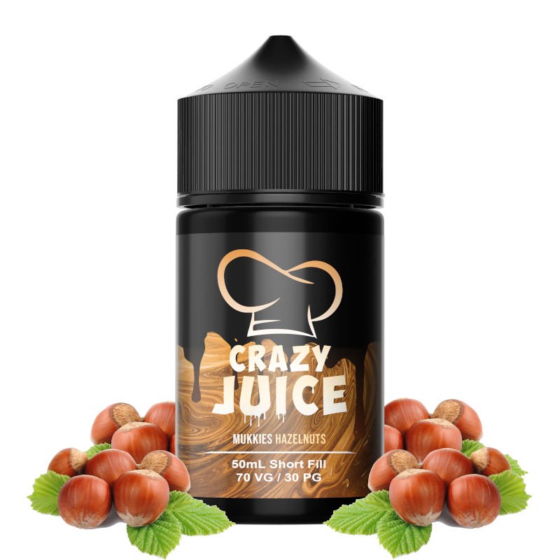 Eliquide Mukkies Hazelnuts Crazy Juice Mukk Mukk 50 ml
