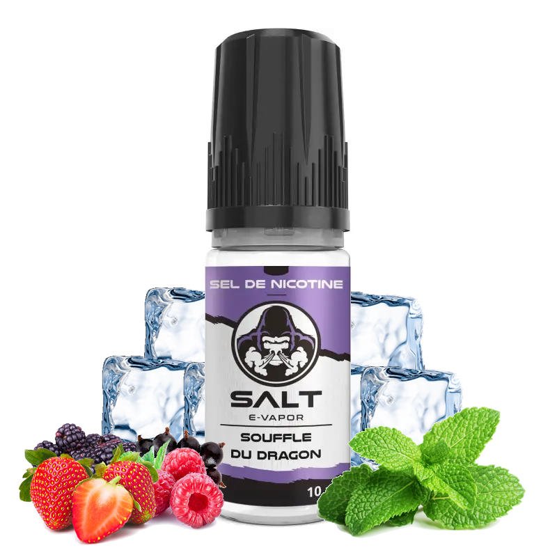 Eliquide sel de nicotine Souffle du Dragon Salt E-Vapor 10 ml