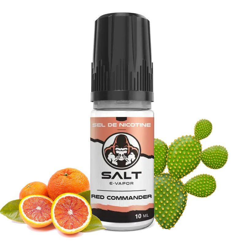 Eliquide sel de nicotine Red Commander Salt E-Vapor 10 ml
