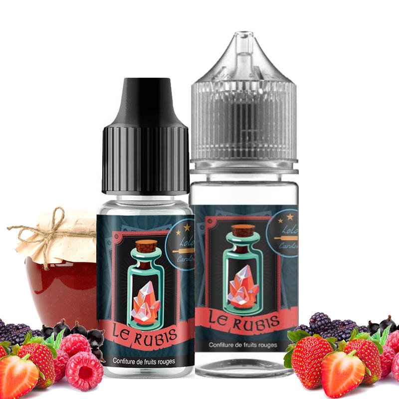 Arôme concentré pour DIY LE RUBIS LOLORAMIX Lolo Cardon Arôme concentré pour DIY LE RUBIS LOLORAMIX Lolo Cardon