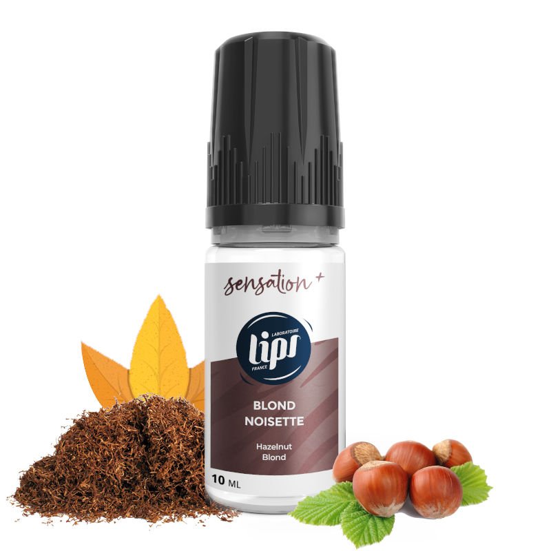 Eliquide Blond Noisette Lips Sensation + 10 ml Eliquide Blond Noisette Lips Sensation + 10 ml