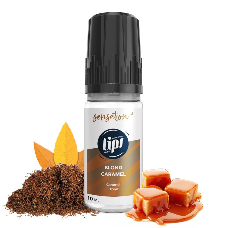 Eliquide Blond Caramel Lips Sensation + 10 ml Eliquide Blond Caramel Lips Sensation + 10 ml