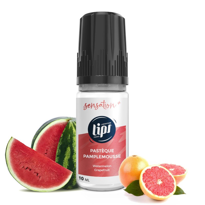 Eliquide Pastèque Pamplemousse Lips Sensation + 10 ml Eliquide Pastèque Pamplemousse Lips Sensation + 10 ml