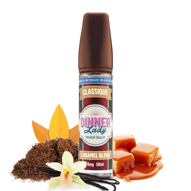 Eliquide Caramel Blend Dinner Lady 50 ml Eliquide Caramel Blend Dinner Lady 50 ml