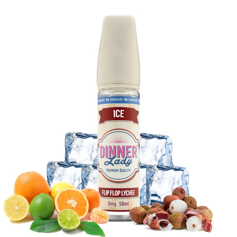 Eliquide Flip Flop Lychee Dinner Lady 50 ml Eliquide Flip Flop Lychee Dinner Lady 50 ml