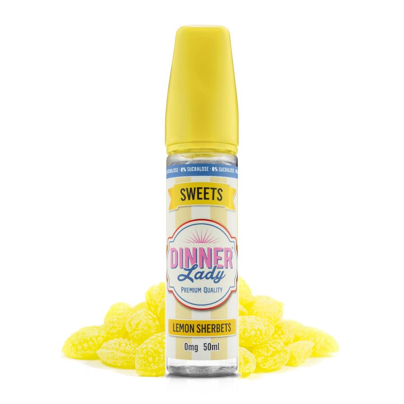Eliquide Lemon Sherbets Dinner Lady 50 ml Eliquide Lemon Sherbets Dinner Lady 50 ml
