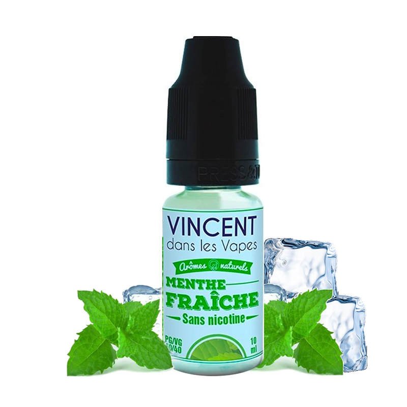 Eliquide menthe fraîche Vincent Dans Les Vapes (VDLV) 10 ml