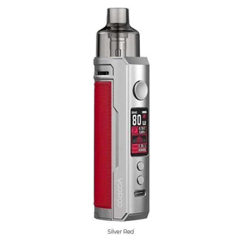 Drag S VOOPOO Silver Red Drag S VOOPOO Silver Red