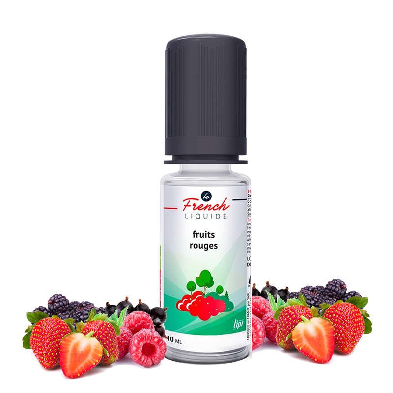 Eliquide Fruits rouges Le French Liquide 10 ml Eliquide Fruits rouges Le French Liquide 10 ml