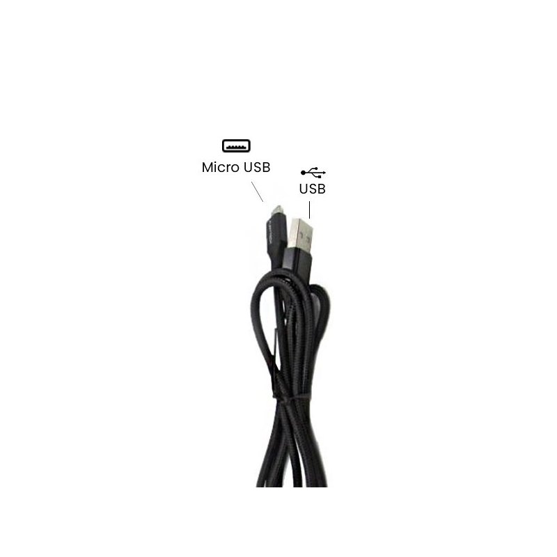Câble USB / Micro USB - Charge Rapide 2A - Fumytech