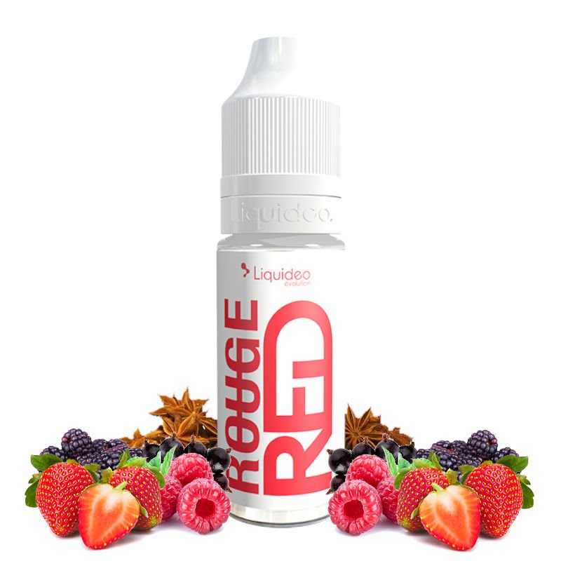 E-liquide Rouge Red Liquideo 10 ml