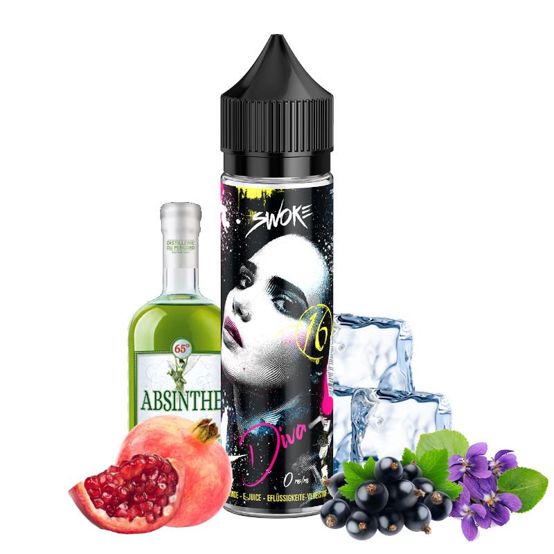 E-liquide Diva Swoke 50ml E-liquide Diva Swoke 50ml