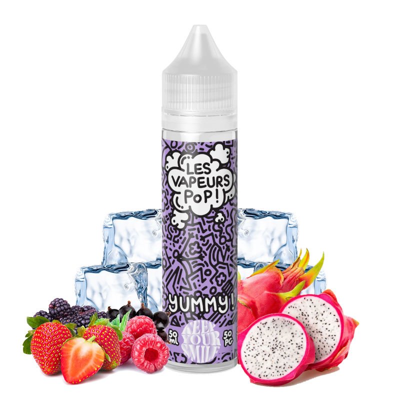 Eliquide Yummy Les Vapeurs Pop 50ml Eliquide Yummy Les Vapeurs Pop 50ml