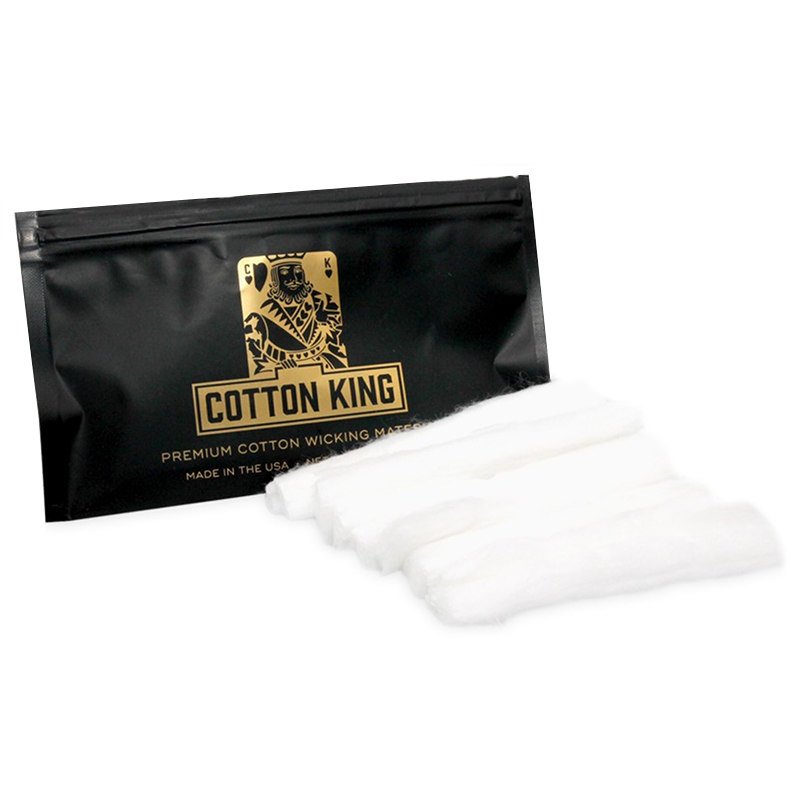 Mèches de coton Cotton King pour cigarette électronique Mèches de coton Cotton King pour cigarette électronique