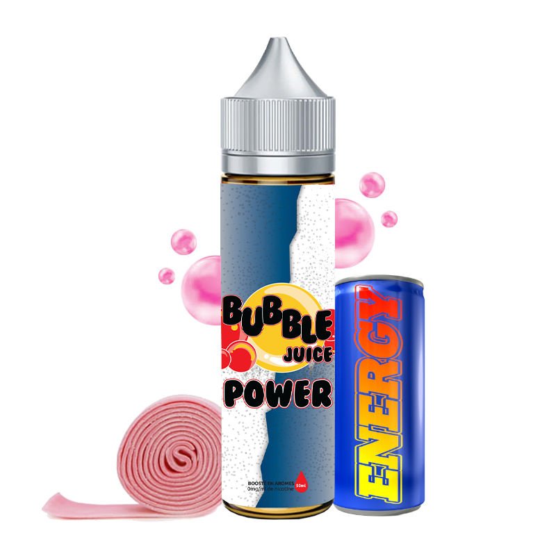 E-liquide Bubble Juice Power Aromazon 50 ml E-liquide Bubble Juice Power Aromazon 50 ml